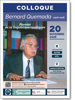 colloque Bernard Quemada