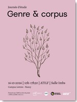 Affiche JE Genre & corpus