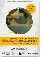 Affiche JE Encyclopédie grammaticale du français