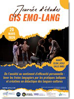 affiche JE GIS EMO-Lang