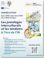 Affiche JE jumelages interculturels et les tandems