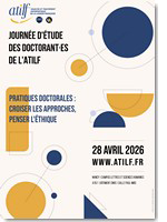 Affiche Journée Doctorants ATILF 2026