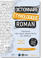 Affiche Semaine des (post-)doctorants du DÉRom