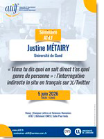 Affiche séminaire ATILF