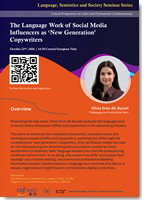 Language, Semiotics and Society Seminar Series