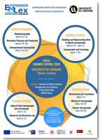 Programme summer school EMLex 2026