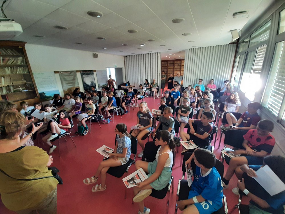 Accueil des classes lauréates à l'ATILF