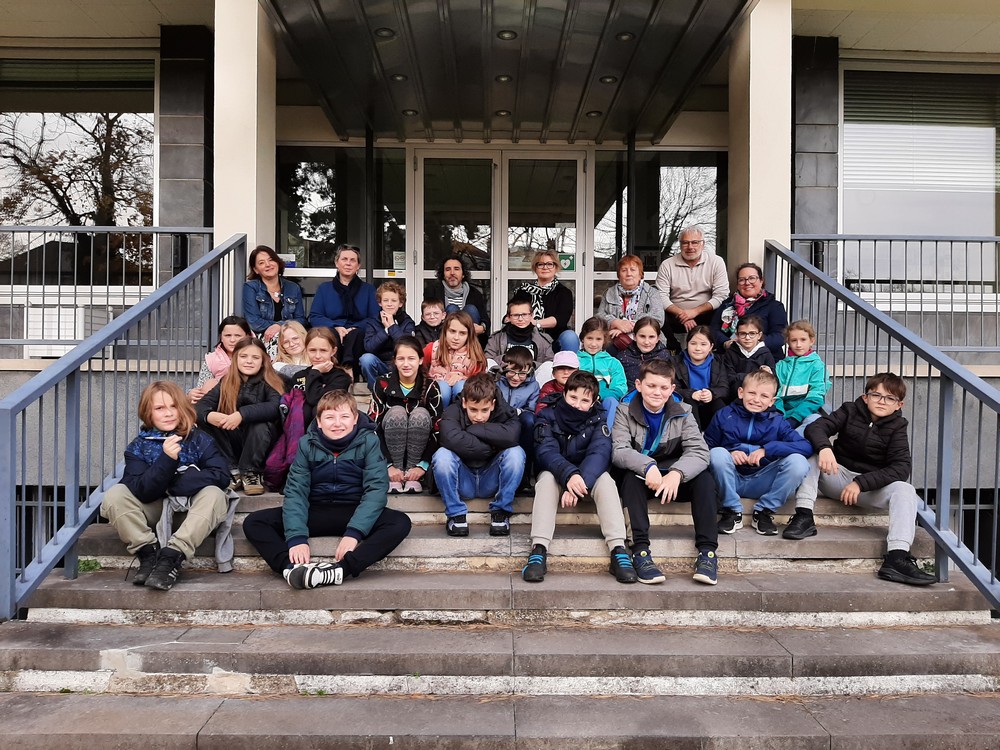 La classe de CM1/CM2 de Madame Frédérique Villetard, de l’École de Lesménils, lauréate du 2ᵉ prix
