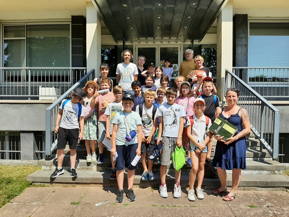 La classe de CE2/CM1 de l’École Paul Lévy à Saint-Max