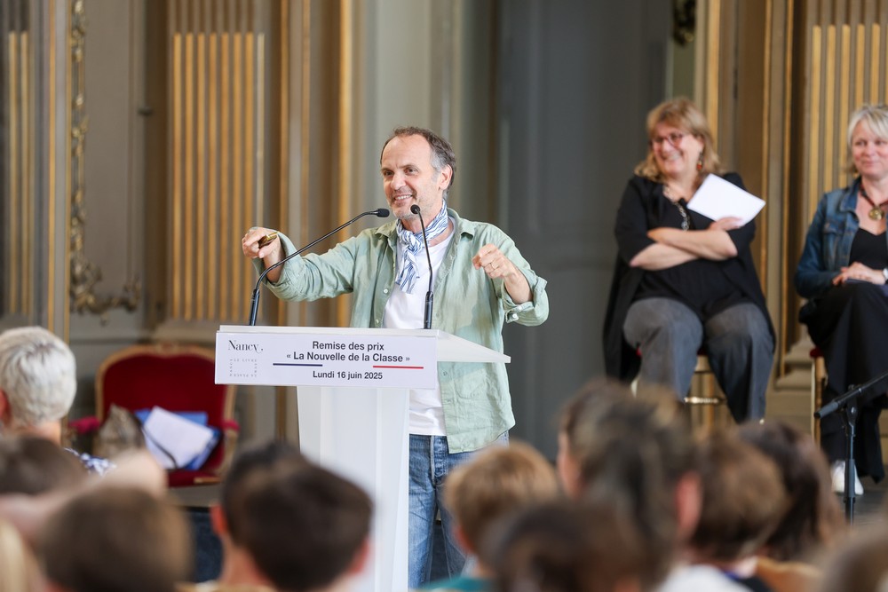 Timothée de Fombelle, président de cette 16ᵉ édition du concours