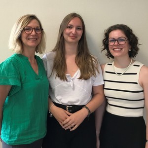 3 étudiantes en orthophonie