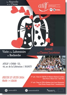 affiche accueil nouvelle de la classe