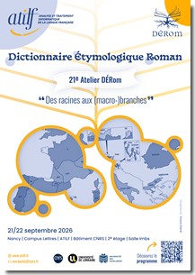 Affiche 21e atelier DÉRom