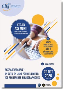 Affiche atelier MORTI