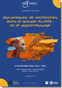Affiche JE dynamiques de recherches dans le groupe ALIATA