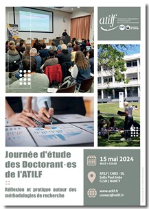 Affiche JE Doctorants de l'ATILF